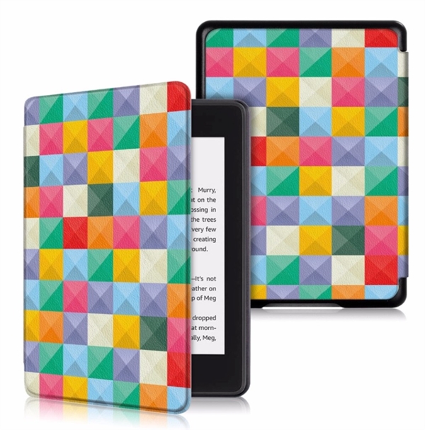 eBookReader Papperwhite 4 cover Rubrikker forside og bagside